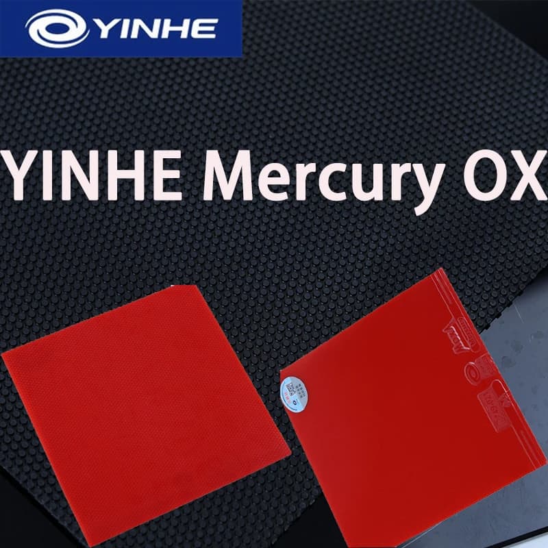 Gomma per racchetta da ping pong YINHE Mercury OX approvata ITTF, nuova gomma singola Mercury senza spugna