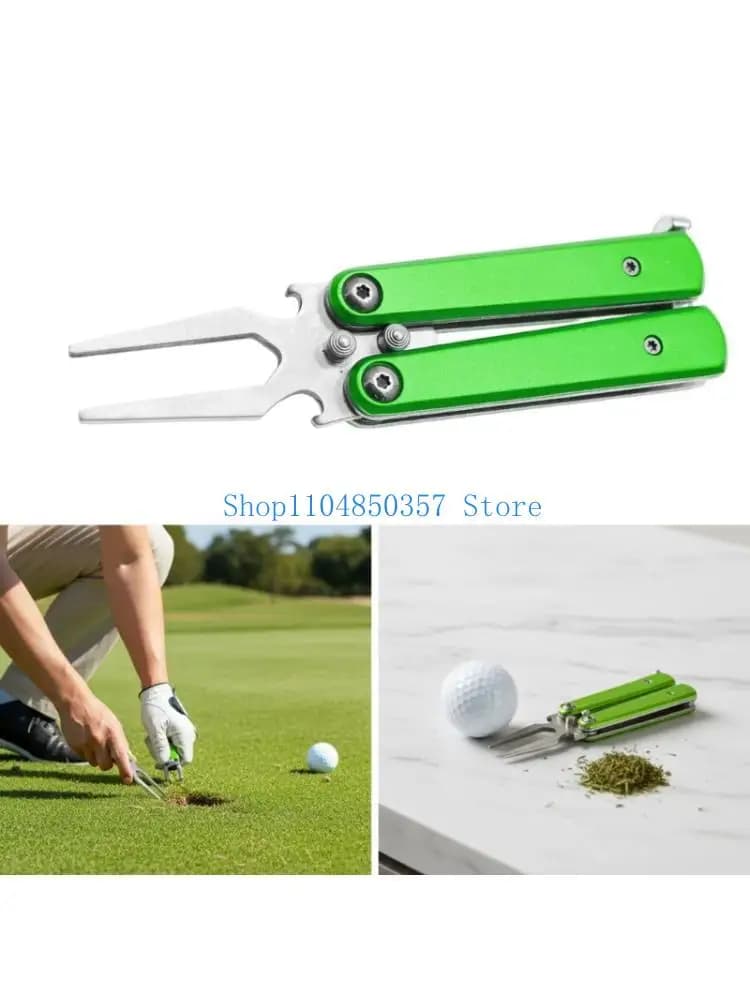 5asd Golf Putting Green Fork Pivots Repair Tool Strumento riparazione del tappeto erboso Forcella per palline da golf