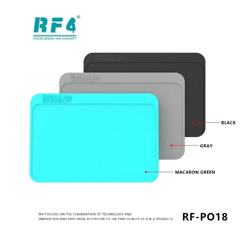 RF4 PO18 Isolamento termico Saldatura Tappetino da lavoro Tablet Riparazione del telefono Pad in silicone Stazione di saldatura BGA Strumenti della piattaforma di saldatura