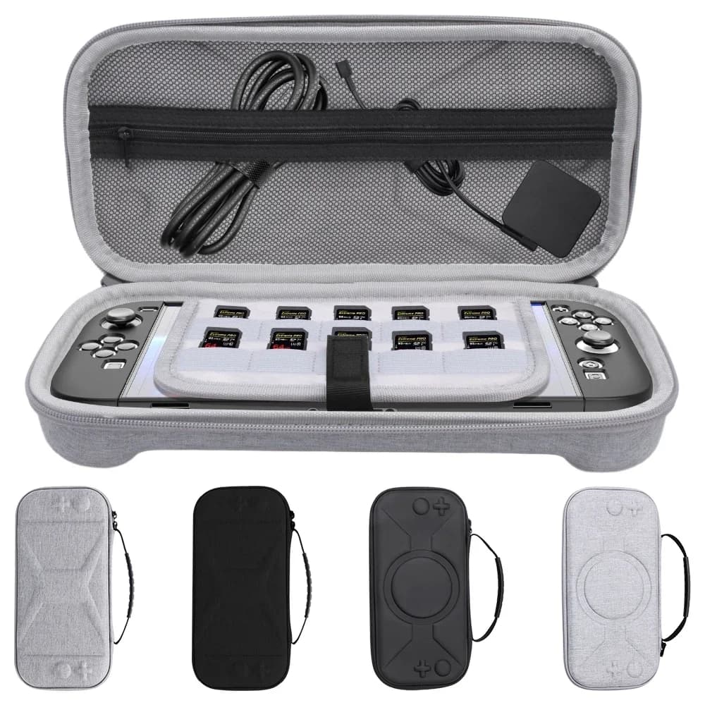 Custodia da viaggio per NS Switch 2 (2025) Custodia da viaggio per Switch 2 EVA Custodia protettiva impermeabile e antiurto Accessori