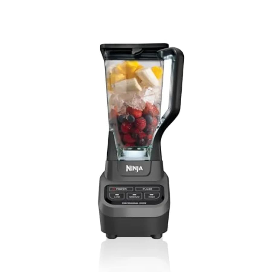 Frullatore Professionale per Smoothie, Mixer per Bevande, Tritatutto, Frullatore per Ghiaccio, Frullatore per Frutta, Potenza 1000W, Tecnologia di Frantumazione Totale