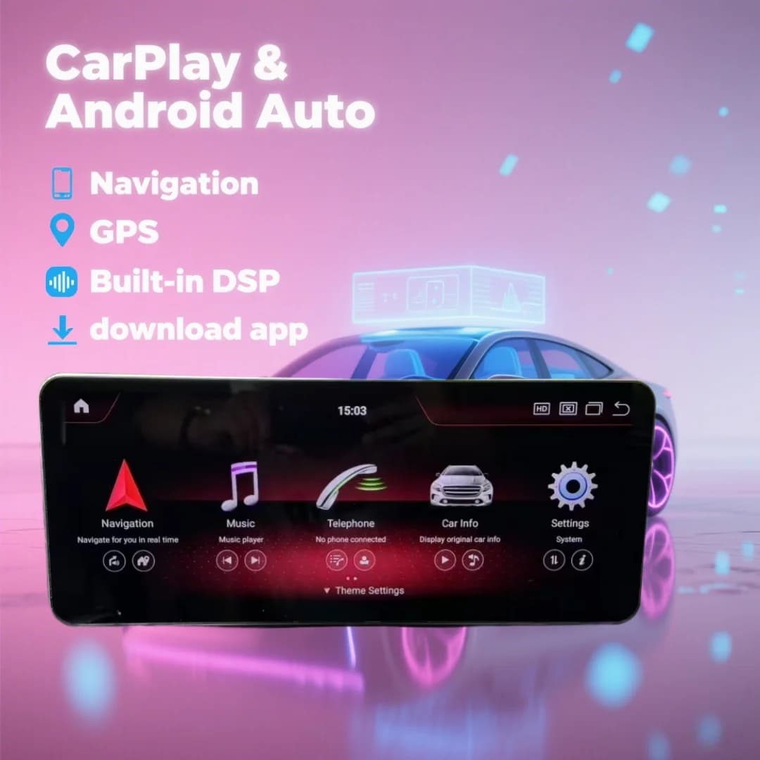 14.6 inch For Mercedes Benz E Class W212 2009-2018 CarPlay Car Radio GPS Navigation Head Unit Multimedia Video Player LHD Screen