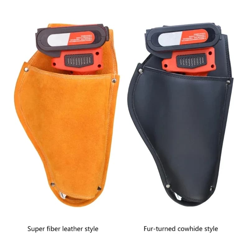 Porta forbici per elettricista, custodia portatile, fodero in pelle, strumento per potatura, giardinaggio, forniture pratiche per la casa B5Y0C2