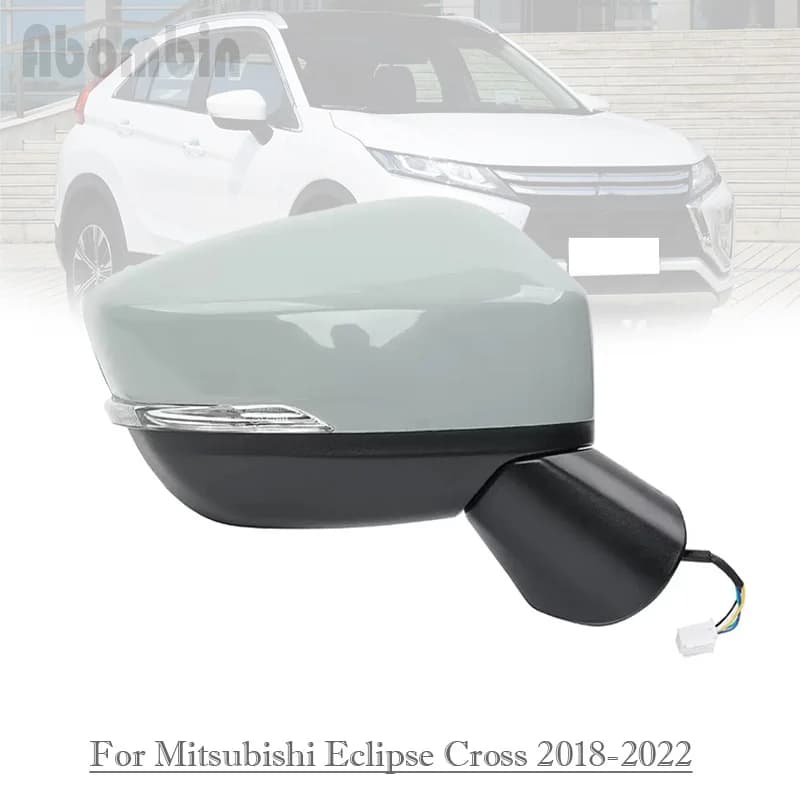 Auto Porta Ala Laterale Specchio Esterno di Montaggio Specchietto retrovisore Per Mitsubishi Eclipse Cross 2018 2019 2020 2021 2022 5PINS Senza Macchina Fotografica