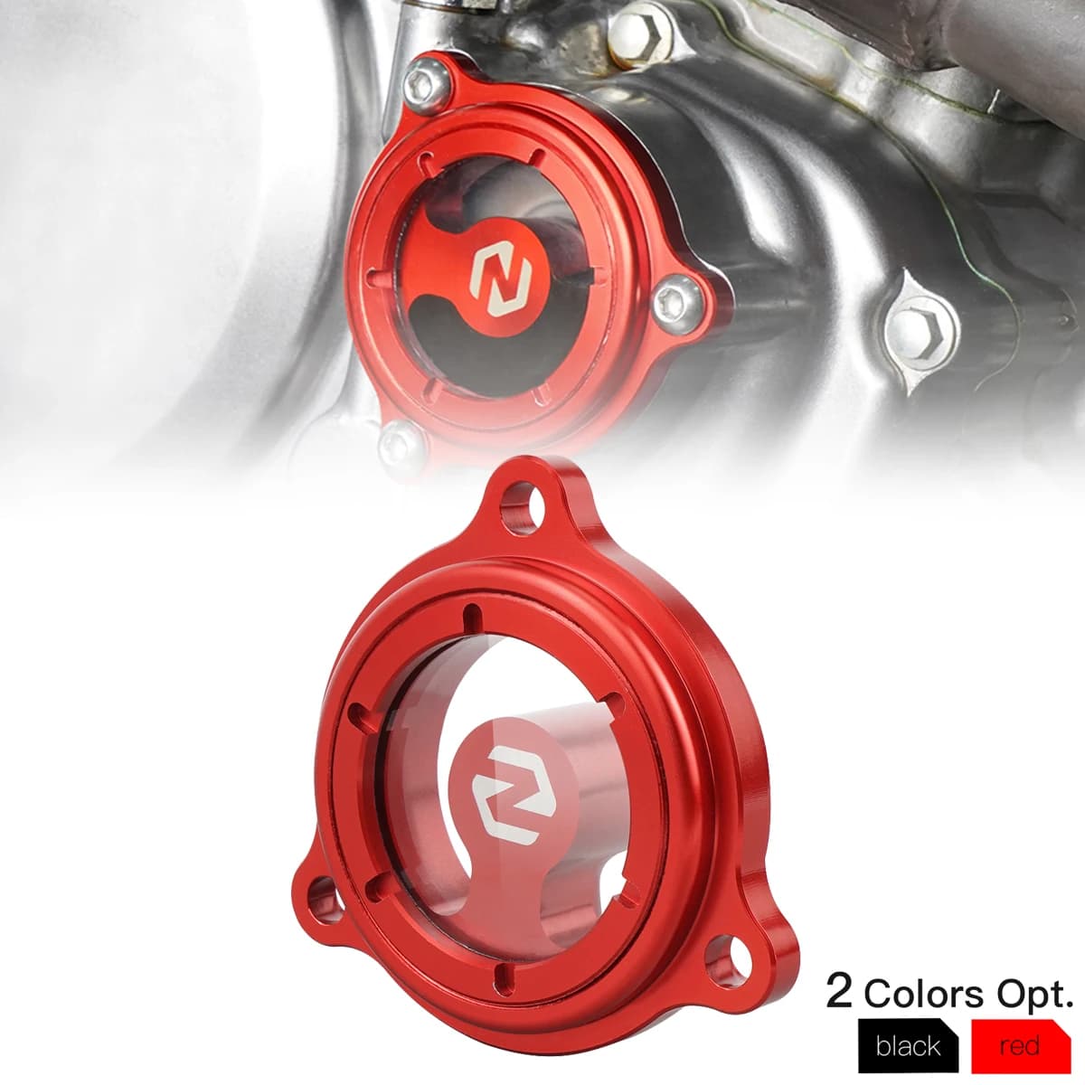 NICECNC Coperchio Trasparente Filtro Olio Motore Moto Per Honda XR650L XR 650 L 1993-2025 XR600R 1990-2000 XR 650L 600R