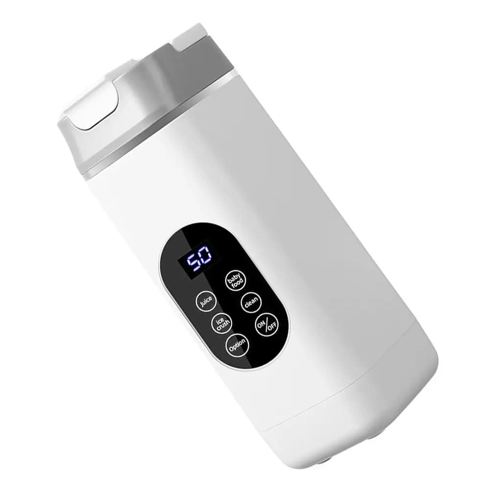 USB Portable Rechargeable Blender, Mini 12-blade Electric Blender, Portable Mixer for Protective Blenders and External Use