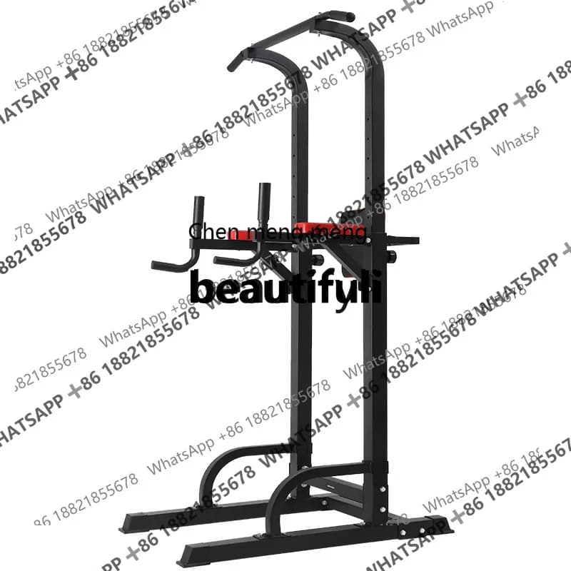 Traction bar at home for full training with single and double bar for fitness