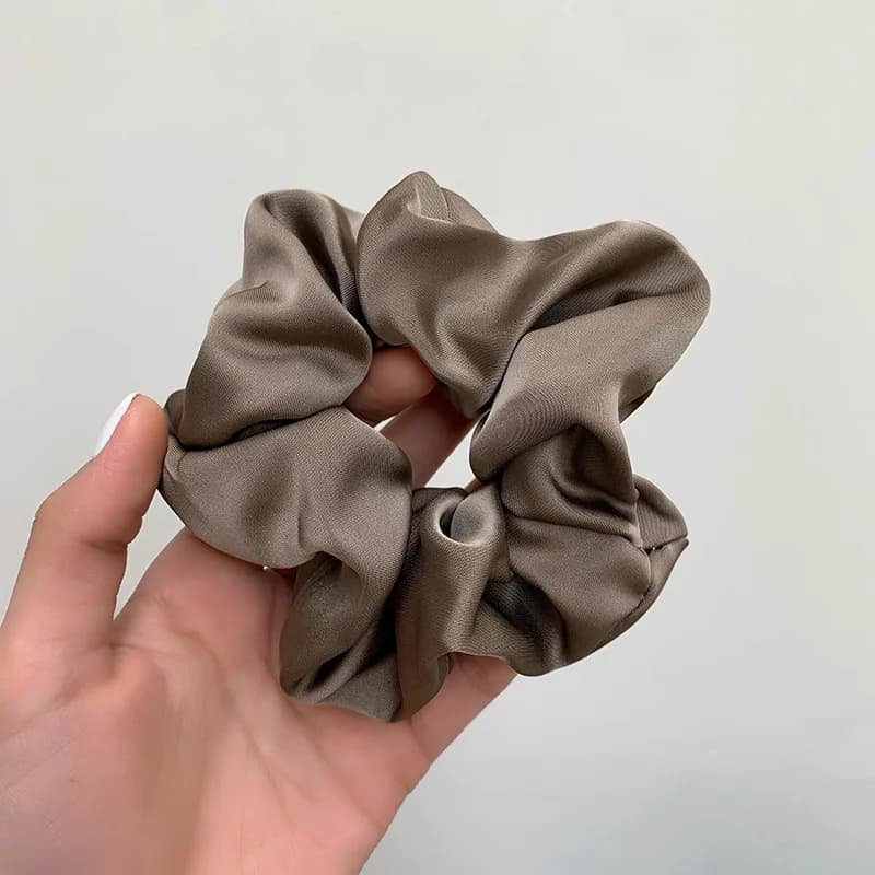 High-end satin bowel band, luxury feeling, Korean style temperament band, tie, polpette band accessories