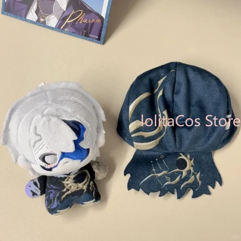 Honkai: Star Rail Phainon Blade Jiao Qiu Bambole di Peluche Kawaii 8cm, Ciondolo a Sfera di Cotone, Portachiavi Soffice, Regalo di Compleanno per Ragazze, Natale