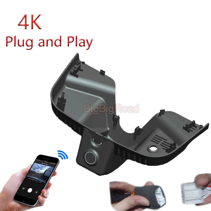4K Full HD 2160P For Lincoln Navigator 2023 2024 Car Parking Camera Wifi DVR Dash Cam Night Vision