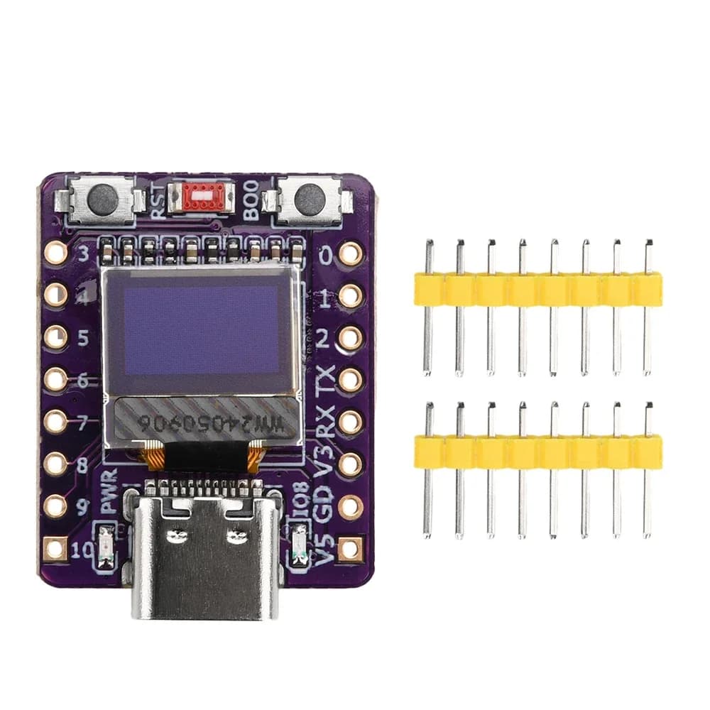 OLED ESP32-C3 development card with OLED module from 0.42 inch ceramic antenna wifi Bluetooth development card supermini ESP32