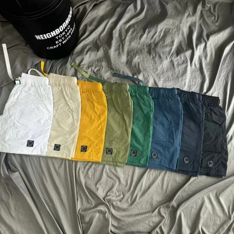 Nylon Yamatomichi 5-pockets Functional Belt Shorts Men Women High Quality Quick Dry Loose Wear Resistant Waterproof Shortpants