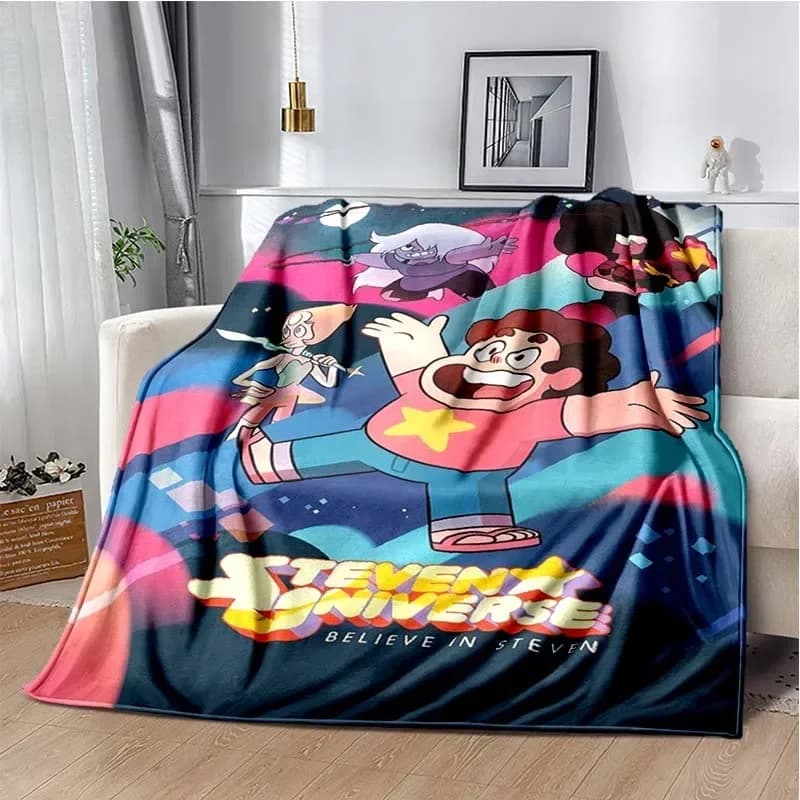 Stephen Universe Cute Cartoon coperta coperta di flanella calda per bambini per letto camera da letto divano da viaggio coperta da Picnic regalo di compleanno