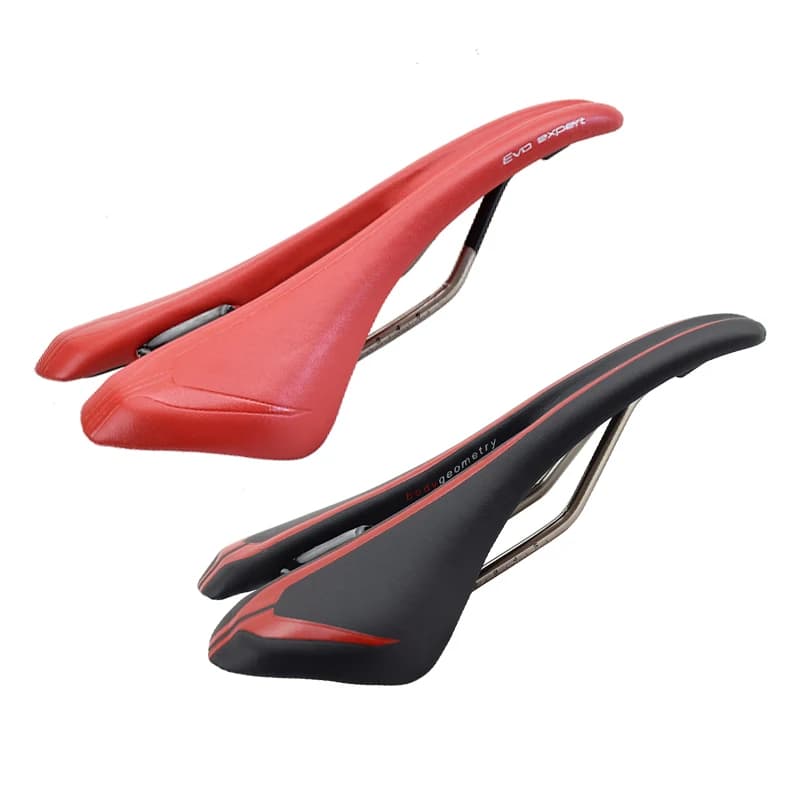 Cuscino per Sella Bici Confortevole con Base in Cromoly Forata, Sella Ergonomica per MTB e Bicicletta da Montagna