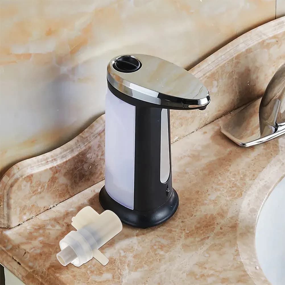 2 Pezzi Pompa di Ricambio per Dispenser di Sapone a Parete, Erogatore di Sapone Liquido per Hotel e Ristoranti, Testina di Erogazione in ABS PP, Rapida Installazione