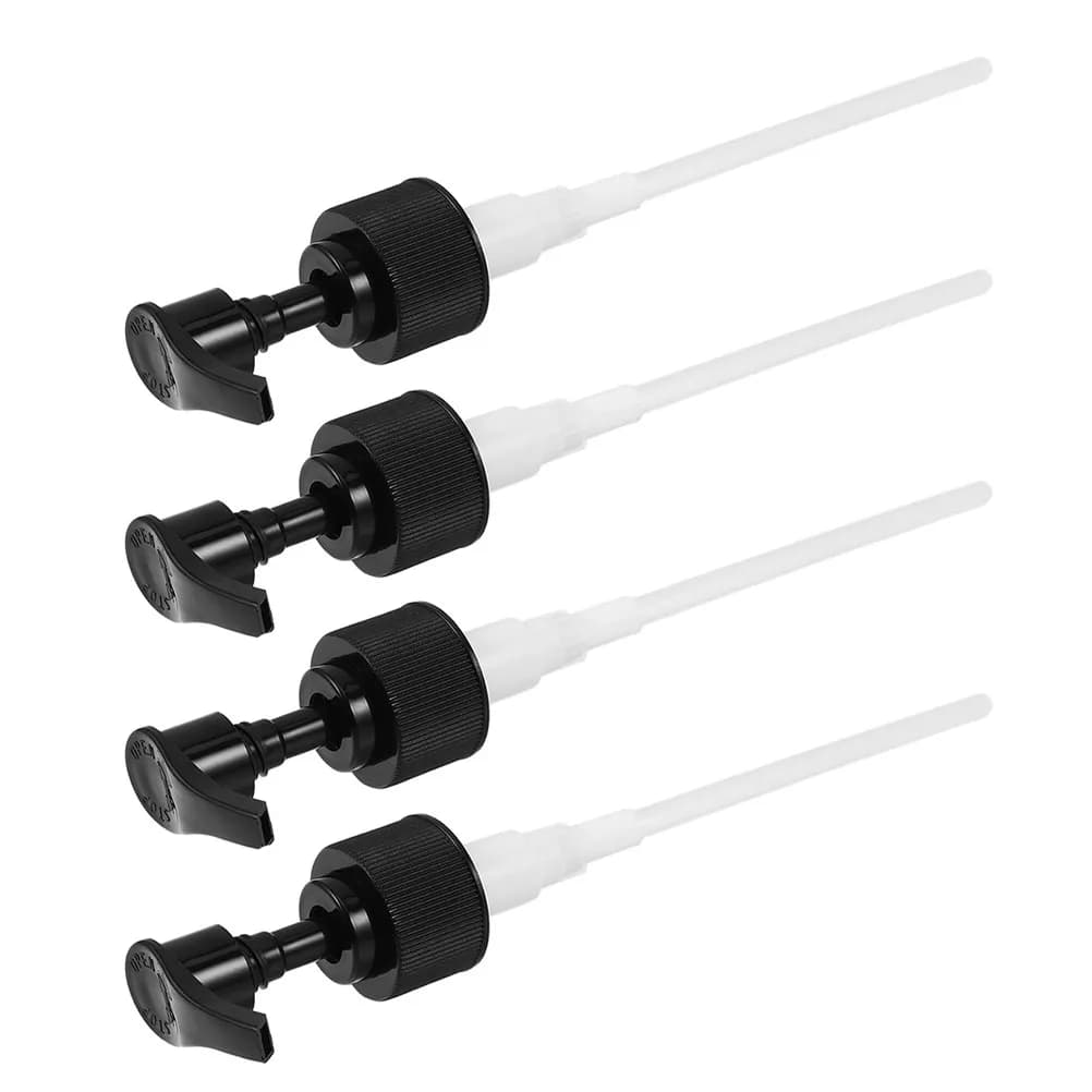 4Pcs Lotion Pump Head Replacement Bottle Press Pump Smooth Dispensing for Refillable Lotion Container Soap Dispenser