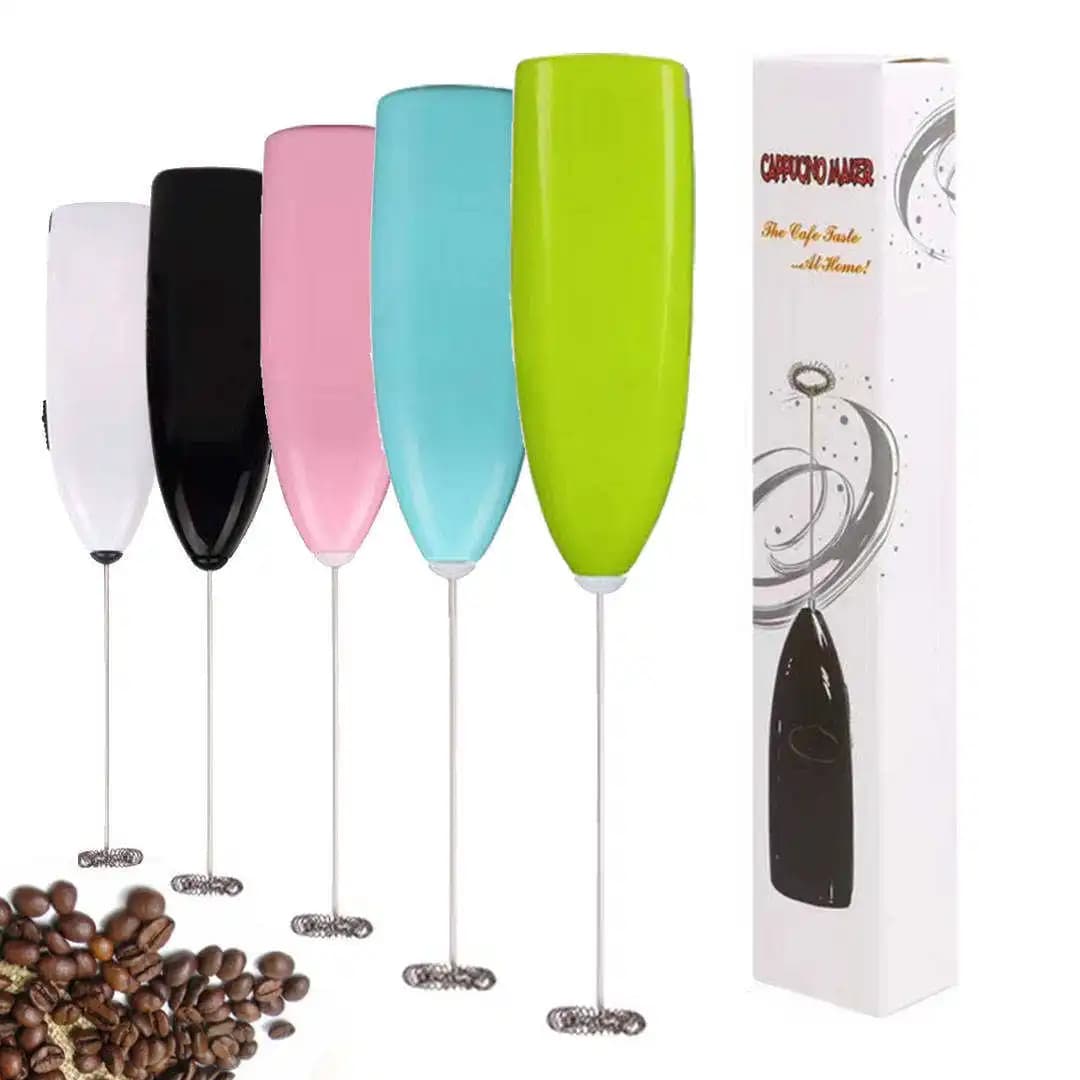 Frullino per le uova Montalatte elettrico Domestico Piccolo mixer Manuale per caffè Cappuccino Crema Miscela schiumosa Frullino per le uova Frusta da cucina