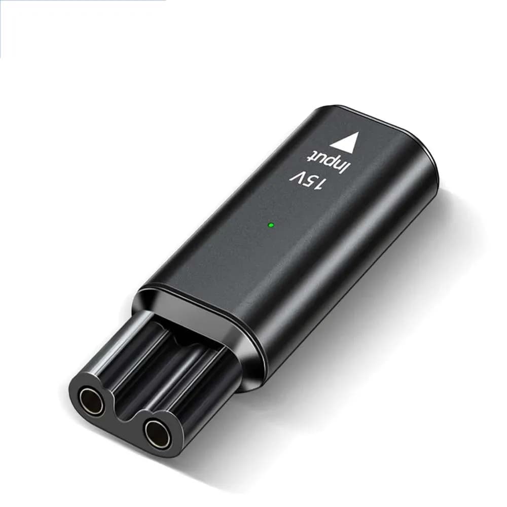 Caricabatterie 15V HQ8505 Compatibile con Philips One Blade QP6520 QP6530 QP6510, Regolabarba, OneBlade Pro, Convertitore Tipo C