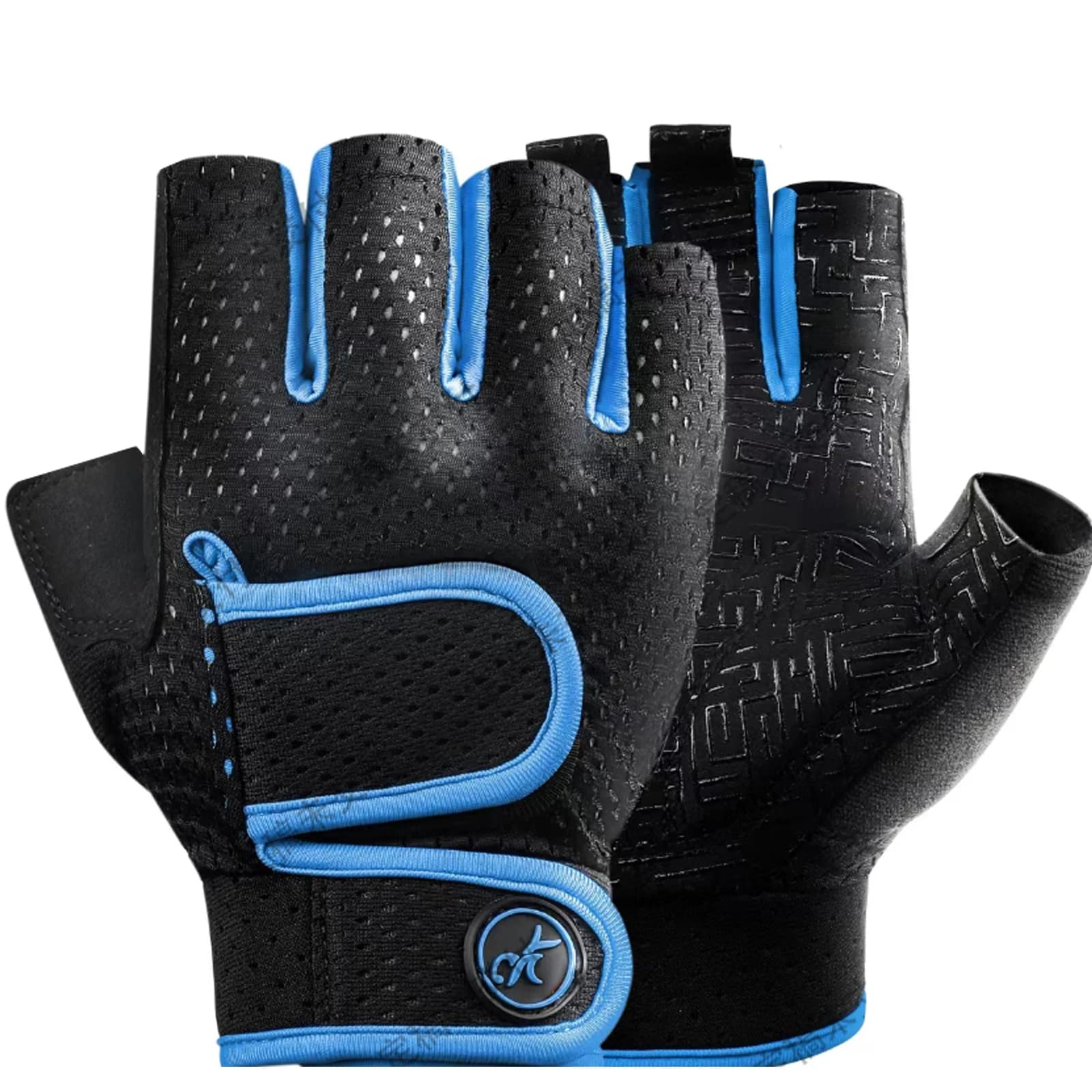 MOREOK Gym Gloves Breathable Anti-slip Pull Up Training Yoga Body-building Exercise Fitness Training Gloves for lifting men's weights