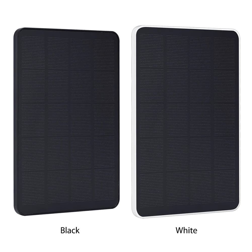 Caricatore Solare 10W 5V 2 in 1, Pannello Solare Portatile IP65 Impermeabile ad Alta Efficienza Monocristallino per Telefoni Cellulari