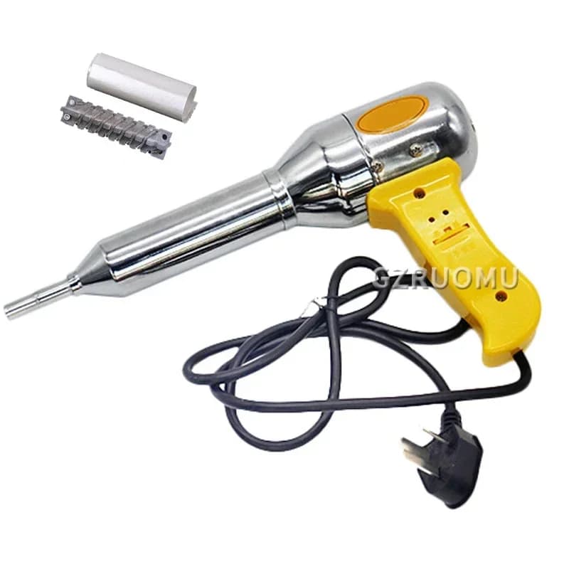 Strumento per torcia per pistola per saldatura ad aria calda in plastica Torcia per saldatura in plastica Kit pistola ad aria termica regolabile Saldatore PE PP PVC 220V 500W/700W