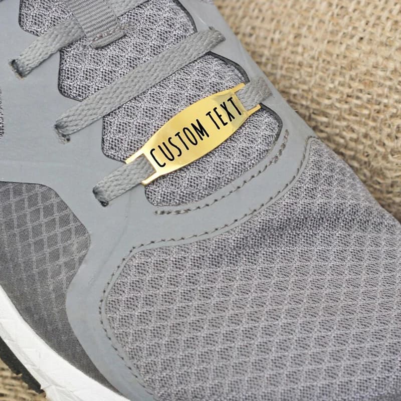Fibbia per scarpe in metallo personalizzata Fibbie in acciaio inossidabile per lacci Ciondoli per lacci per gioielli in pizzo per scarpe da ginnastica Etichetta per scarpe