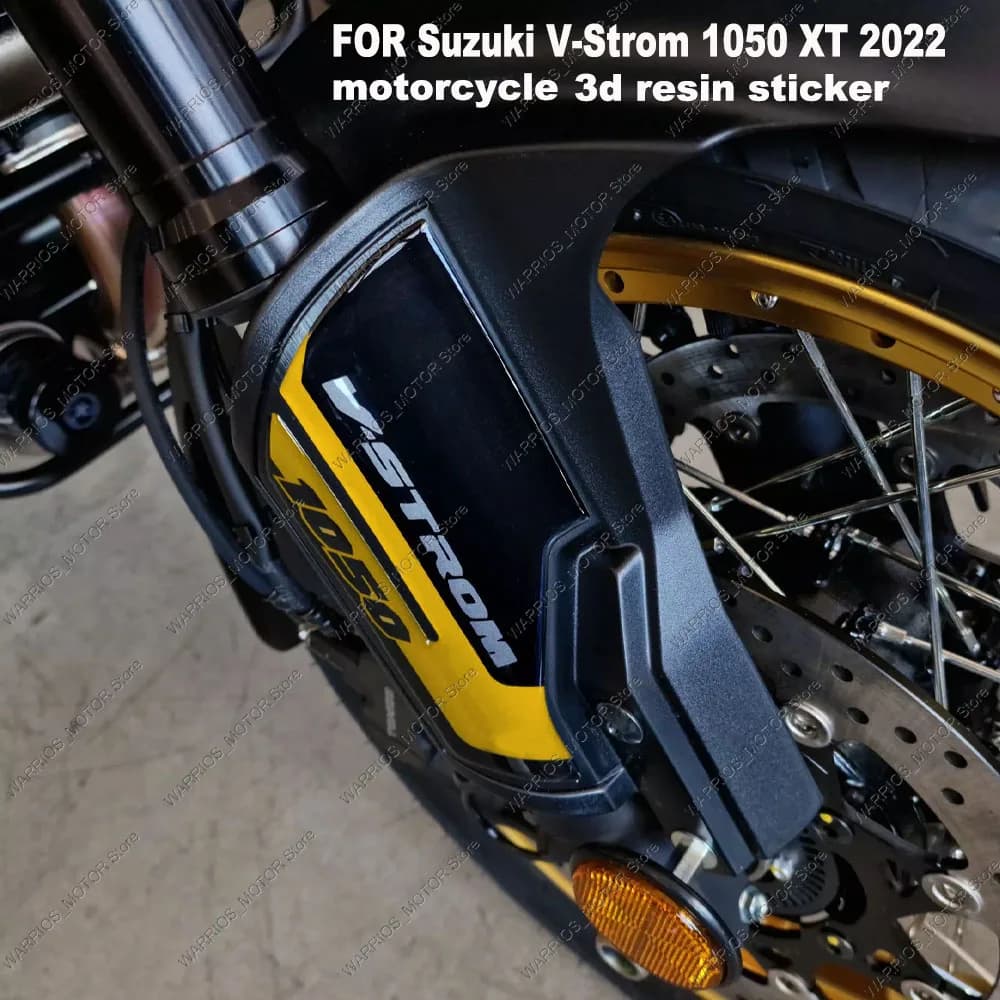 Per Suzuki V-Strom 1050 XT 2022 Moto 3D Gel Adesivo in resina epossidica Adesivo protezione parafango