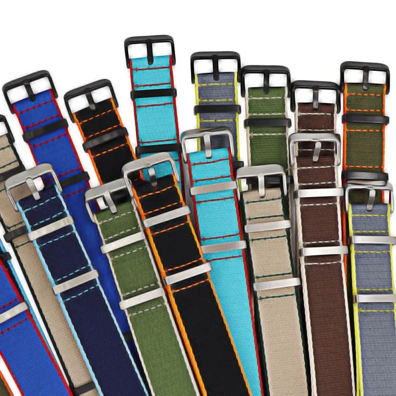 Nylon Watch Band 20mm 22mm Comfortable Watch Straps Loop Military Washable Blet for Men Watchbands apple watch case apple watch accessories apple watch case