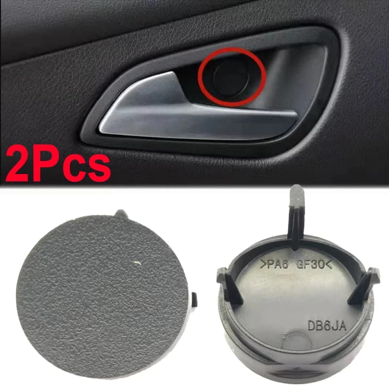 2 pezzi maniglia della porta anteriore tappo interno R237W10 clip di fissaggio ricambi auto per Ford Fiesta Ecosport 2012 2013 2014 2015 2016 2017