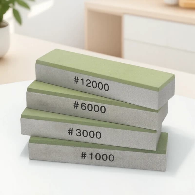 1pc 70 millimetri Resina Diamante Affilacoltelli 1000 3000 6000 12000 Grana Pietre Whetstone Angolo Fisso Coltello Da Cucina Strumento Abrasivo