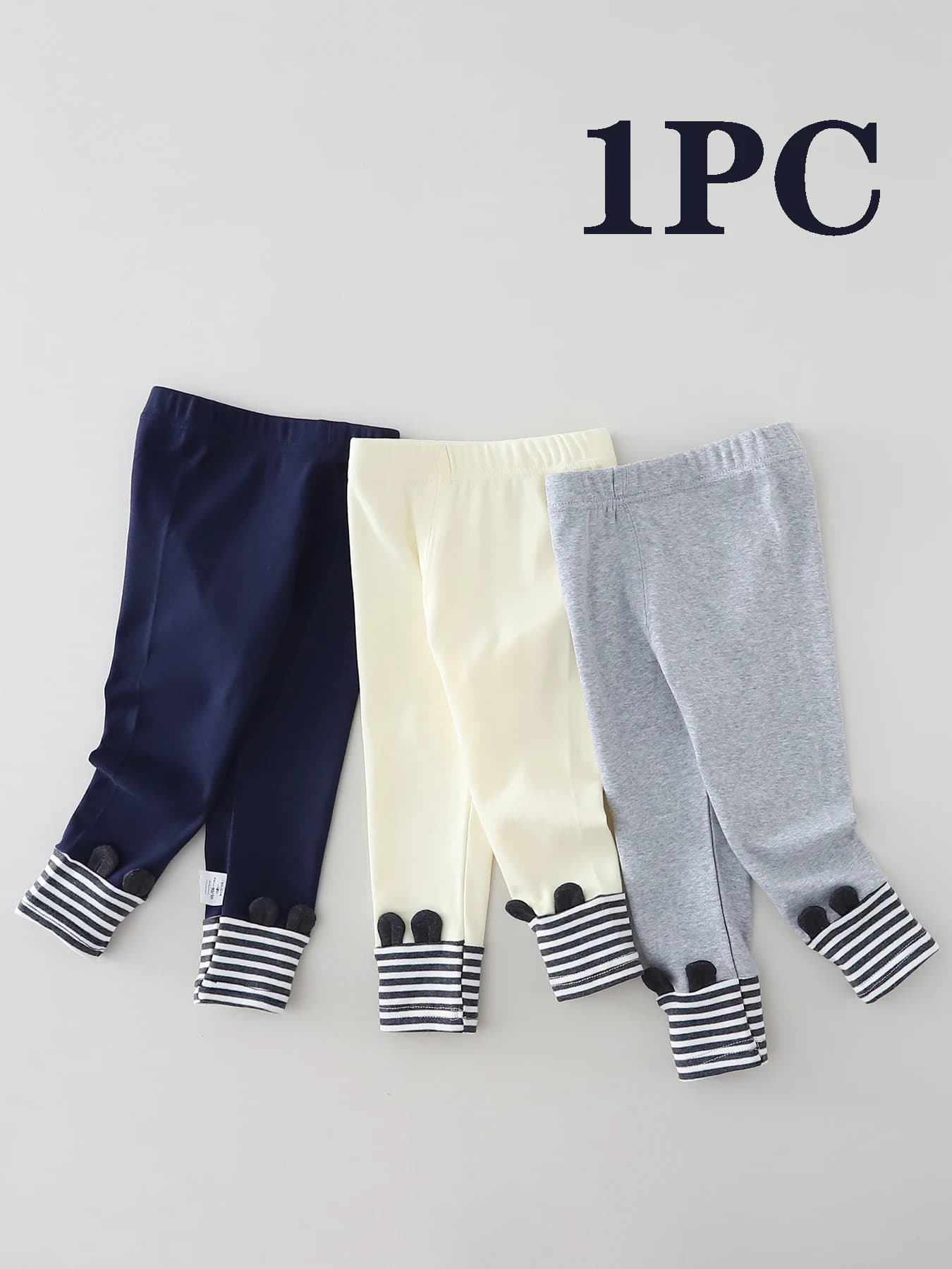 Leggings in cotone da ragazza primaverili, pantaloni casual per bambini piccoli, pantaloni in puro cotone per neonata, capispalla alla moda