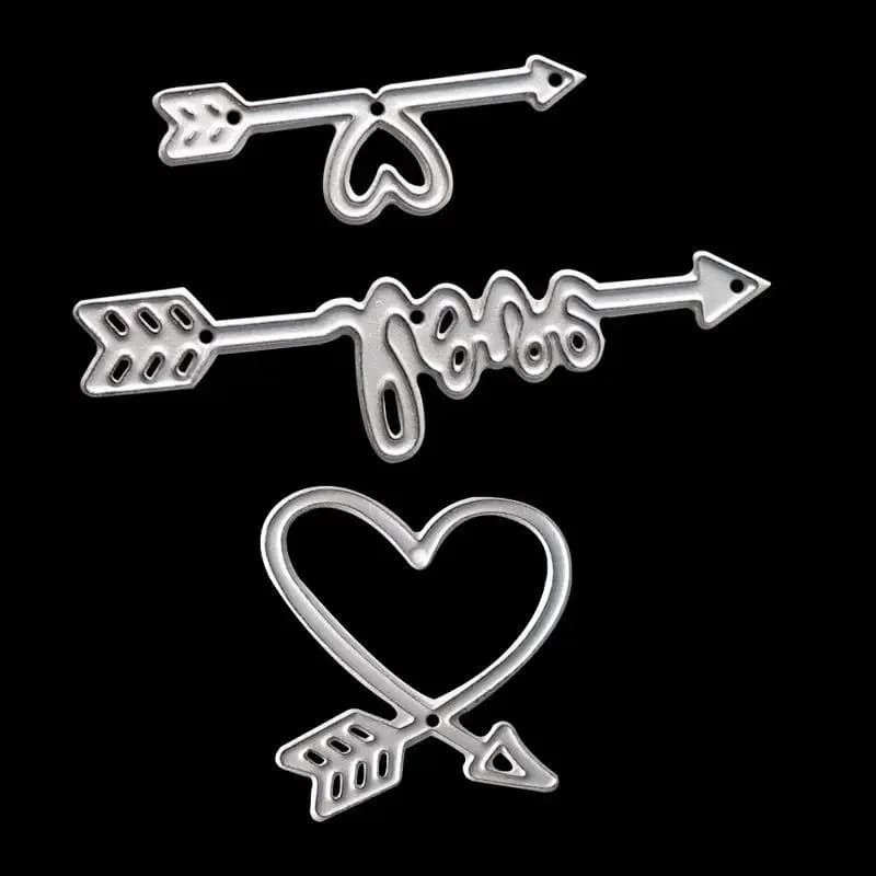 Arrow Design Metal Cutting Dies for DIY Scrapbooking Album Paper Card