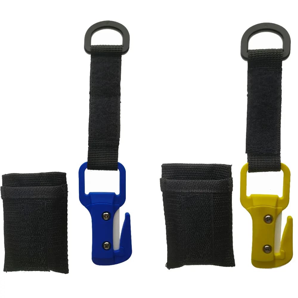 Scuba Diving ceramic blade cutting line single-cut knife cutting knife Twin Cut equipment for underwater life safety