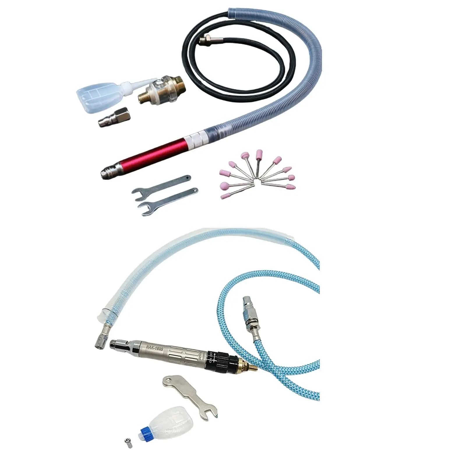 Micro Die Grinder Pneumatic Pencil Die Grinder Handheld Professional Efficient Polisher Air Grinder Set for Cutting Welding