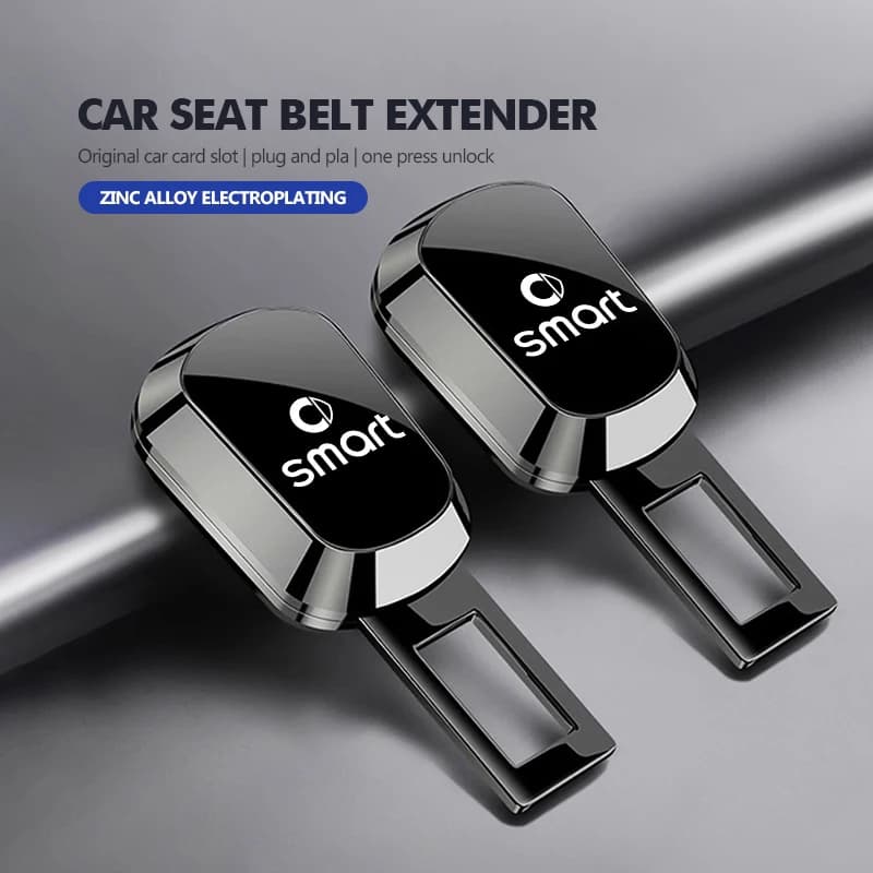 Car Seat Belt Clip Extension Safety Lock Buckle Plug Seatbelt Clip Extender For Smart Fortwo 451 450 453 Forfour Cabrio