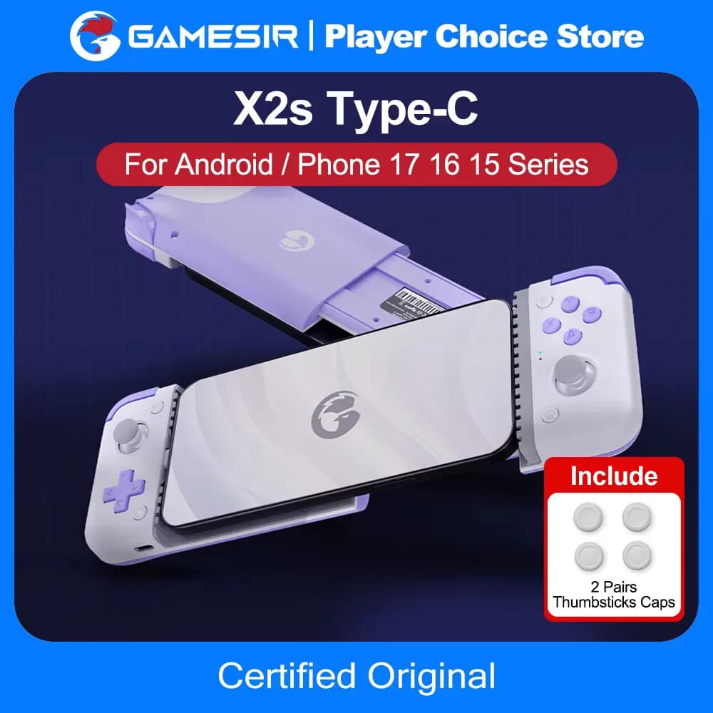 GameSir X2s Gamepad game controller for mobile phone games for Xbox Game Pass STADIA xCloud, joystick Hall effect and trigger