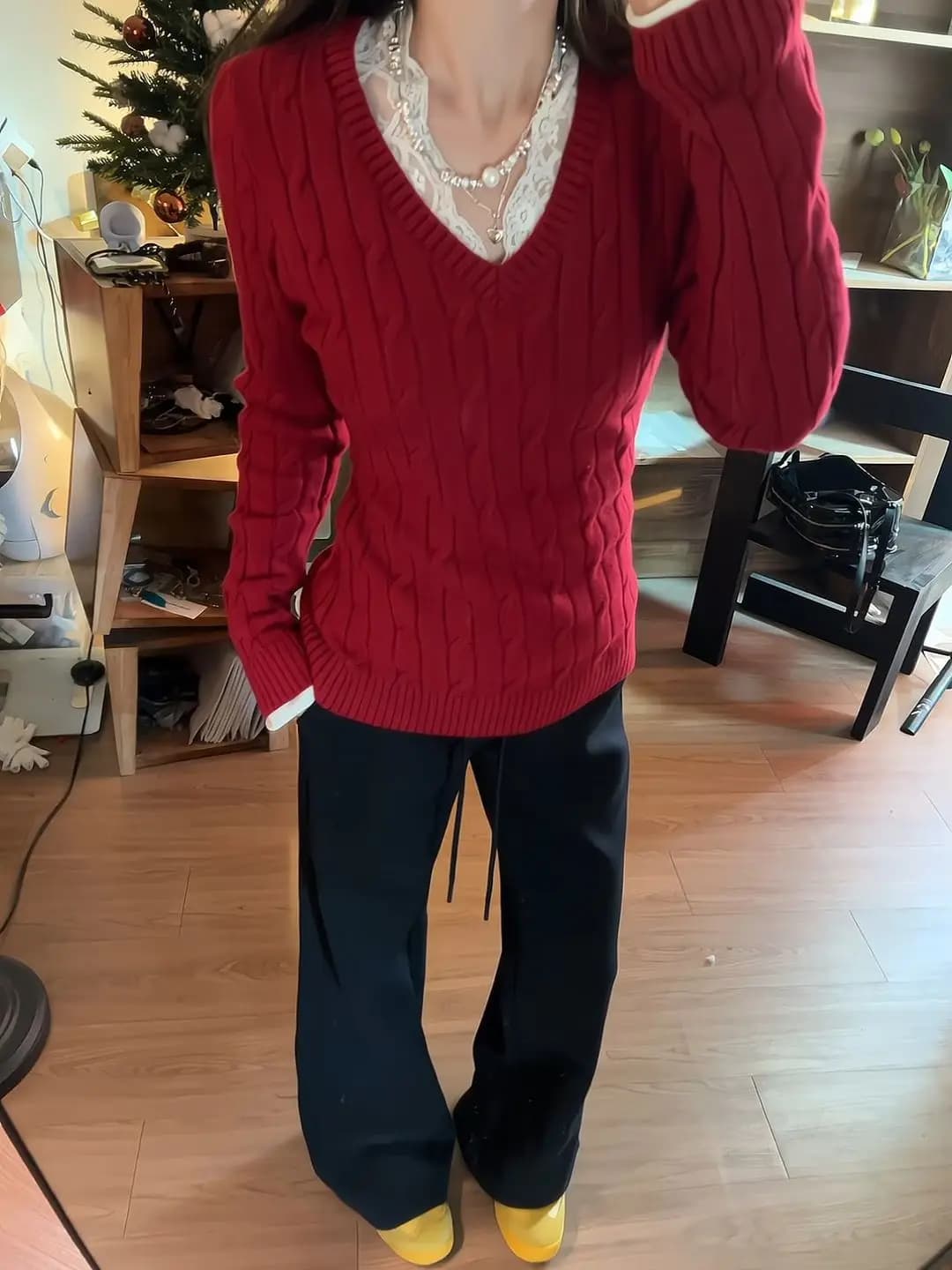 Maglioni Maglioni Pullover Donna Cashmere Donna Maglia Stili occidentali Donna Tendenza 2025 Traspirante del sudore Leopardo All'aperto BF Ins Top