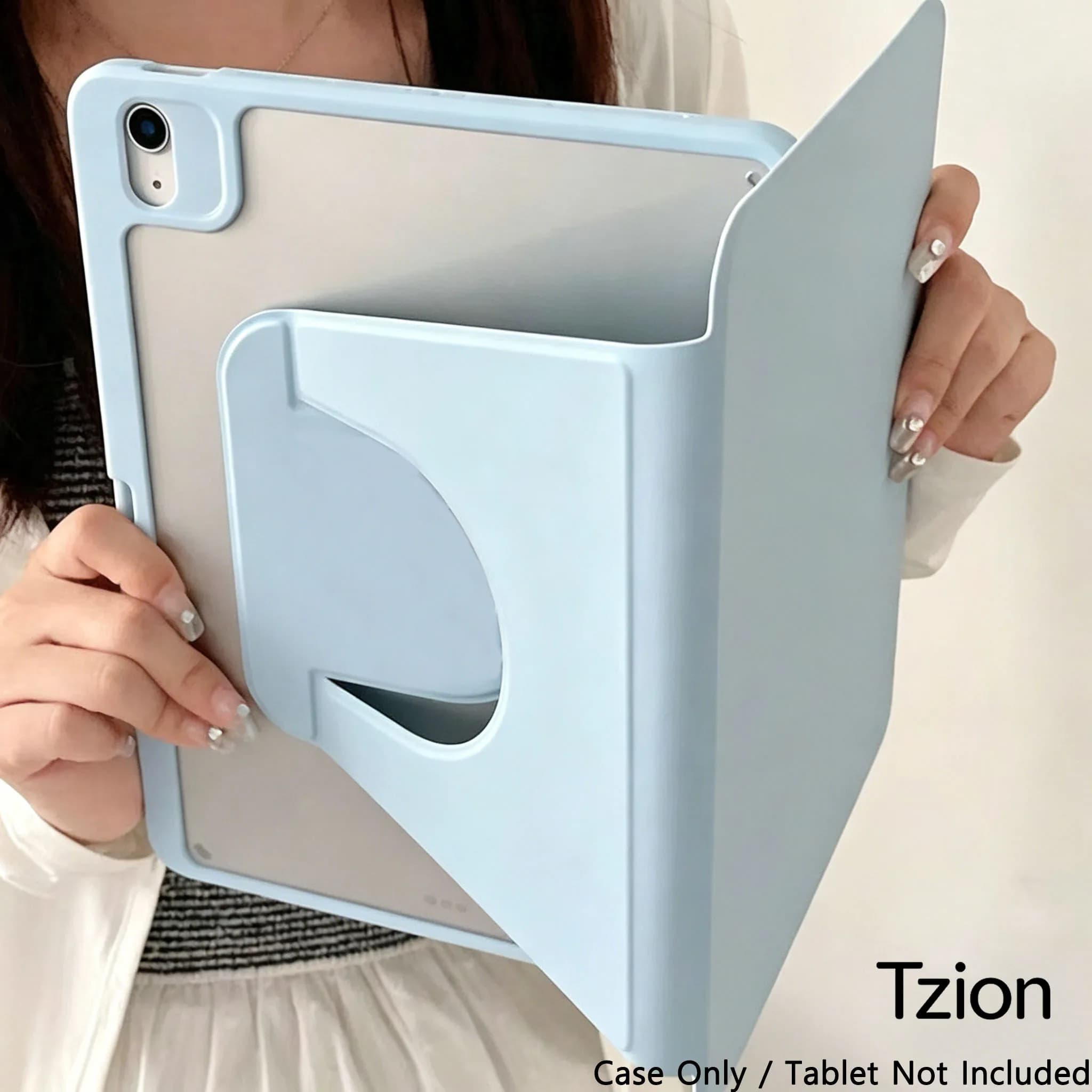Custodia per tablet con rotazione a 360° per Apple iPad mini Air Pro 8.3 9.7 10.2 10.5 10.9 11 12.9 13 M2 6a 7a 8a 9a 10a 11a Generazione