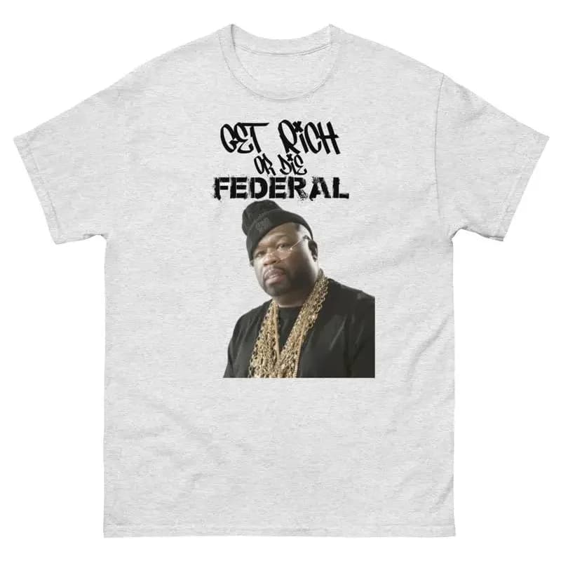 E 50 T Shirt Divertente Meme di Internet Cultura Hip Hop Pop