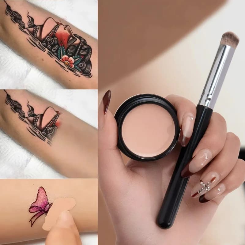 Brightening moisturizing regulator for eyes and cream against the contour: complete cover, long-lasting corrective eyes corrector for a perfect look make-up