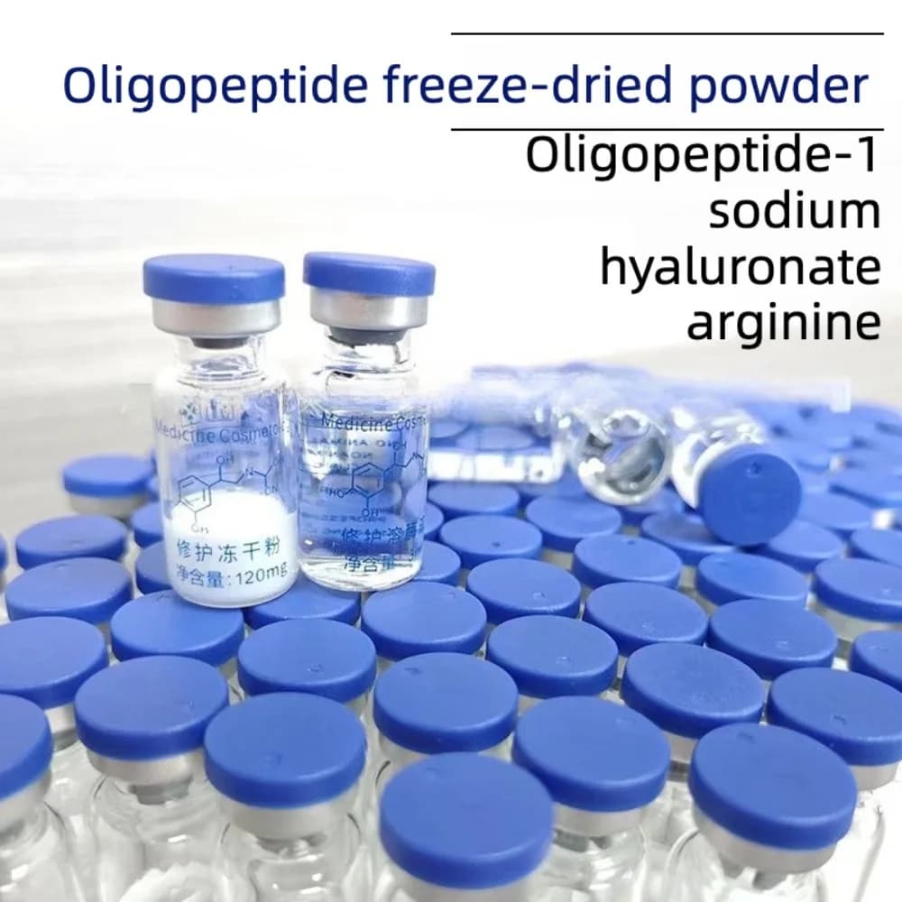 80,000 Active 3ml Oligopeptide Repair Lyophilized Powder Dilute Acne Marks Peptide Wholesale
