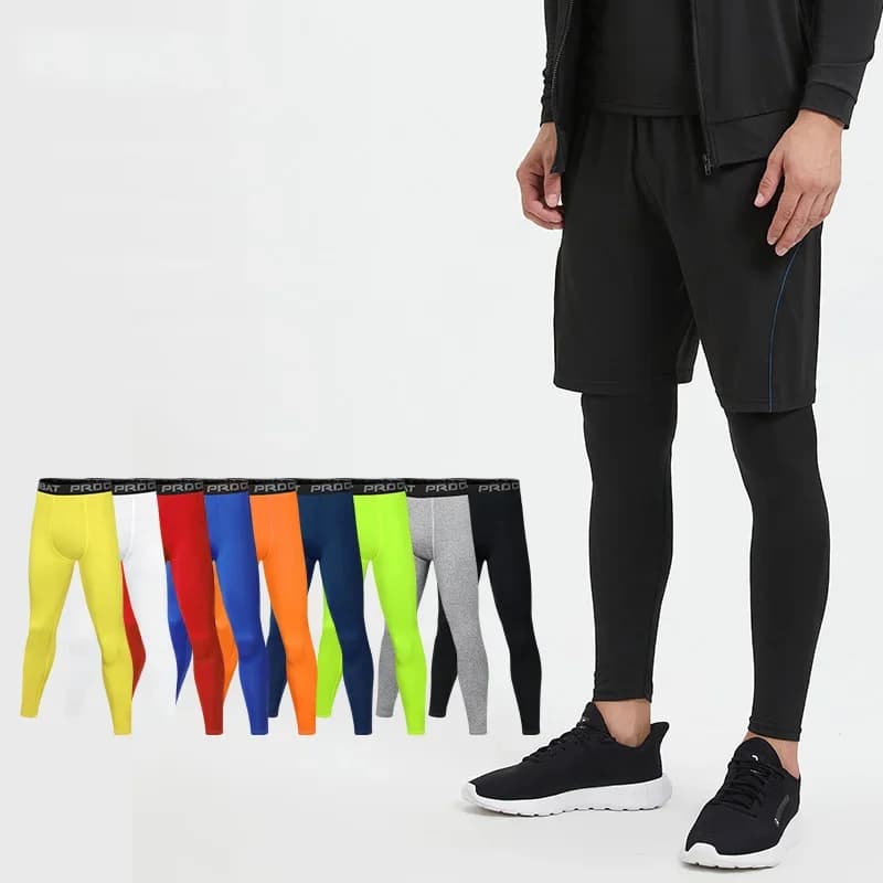 Pantaloni sportivi da uomo Pantaloni da corsa con allenamento di calcio Pantaloni sportivi da jogging Fitness Leggings da calcio Pantaloni sportivi Pantaloni da palestra