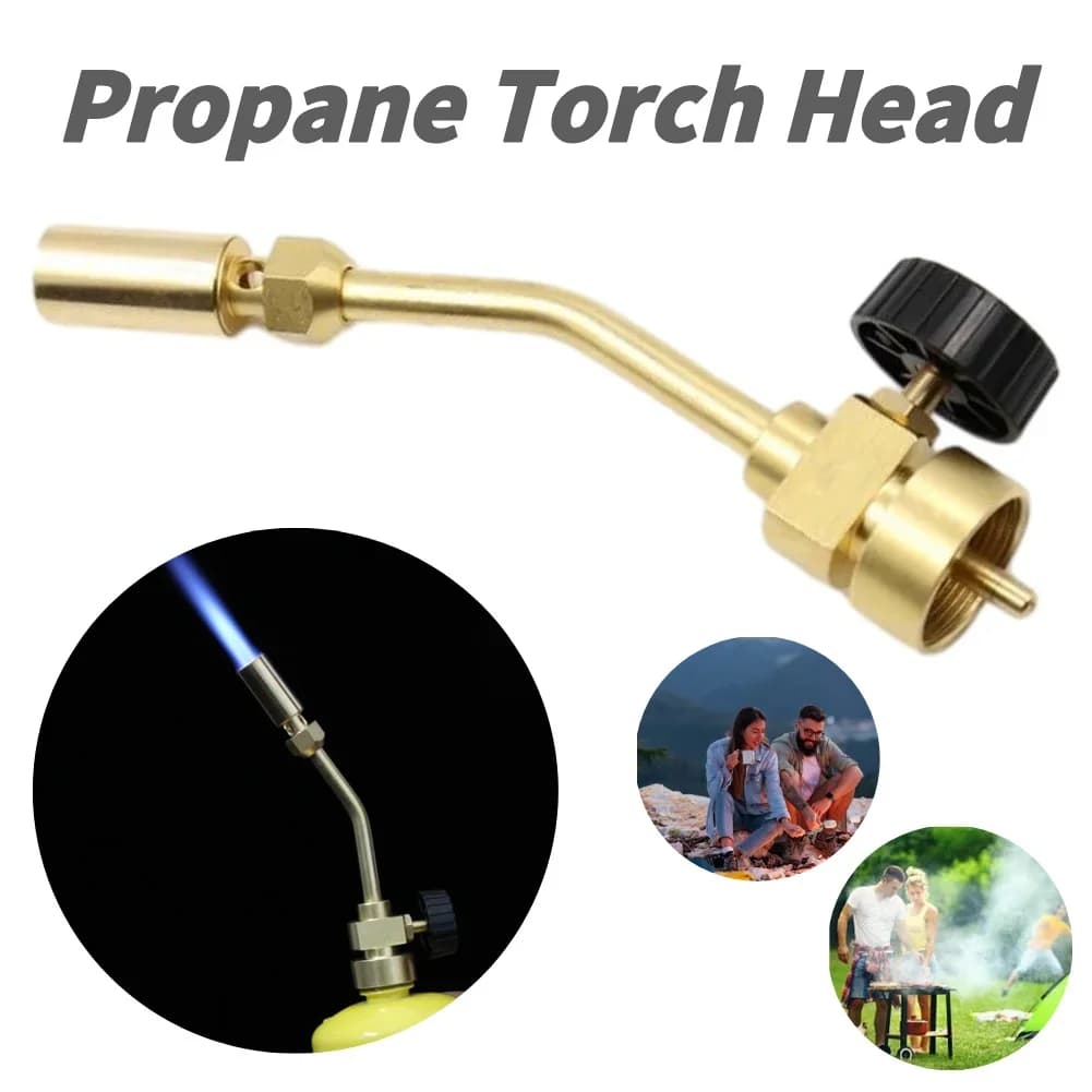 Torcia a gas MAPP in rame puro con fiamma a matita, pistola a fiamma ad alta temperatura per saldatura/brazatura