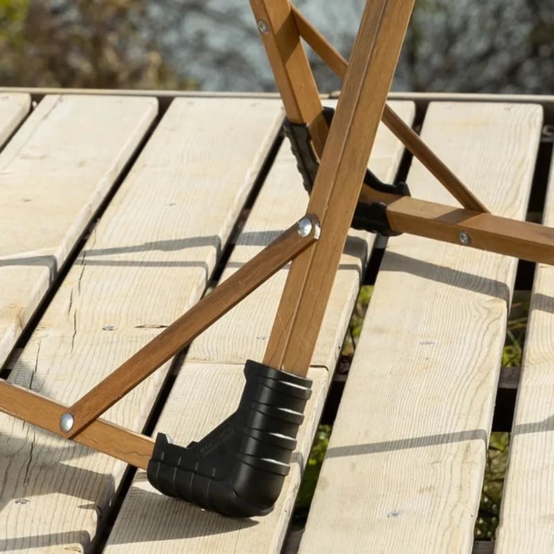 4 pezzi copri piedi per sedie da esterno antiscivolo protezione inferiore per piedi per mobili antigraffio protezione per gambe per sedia da pesca da campeggio