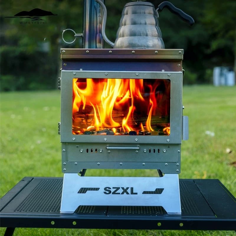 Wooden fireplace Master Firewood fireplace Winter heating oven for outdoors Firewood stove