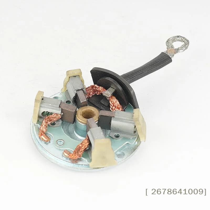 ⚑ Supporto per Spazzole in Carbonio per Motorino di Avviamento Auto, Assemblaggio Porta Spazzole in Carbonio per Motorino di Avviamento Auto
