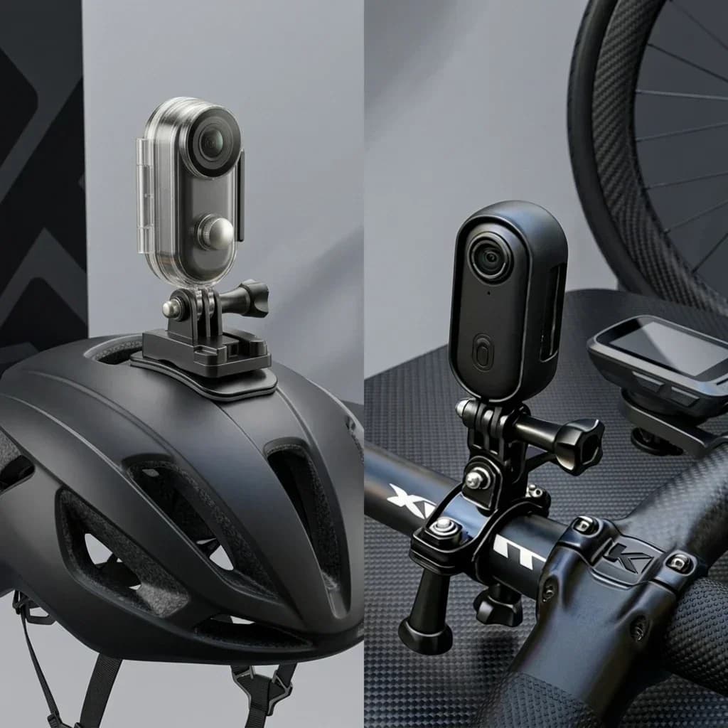 4K Anti shake Motorcycle Mini Recorder Finger WIFI EIS Action Camera Lightweight POV Road Sport Cam Bicycle Vlog Pet Body Camera