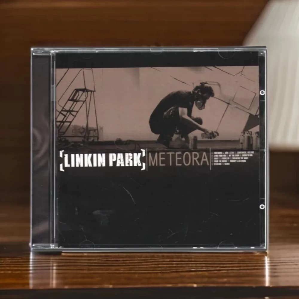 CD dell'album Linkin Park Meteora: successi nu-metallo iconici per auto e collezione