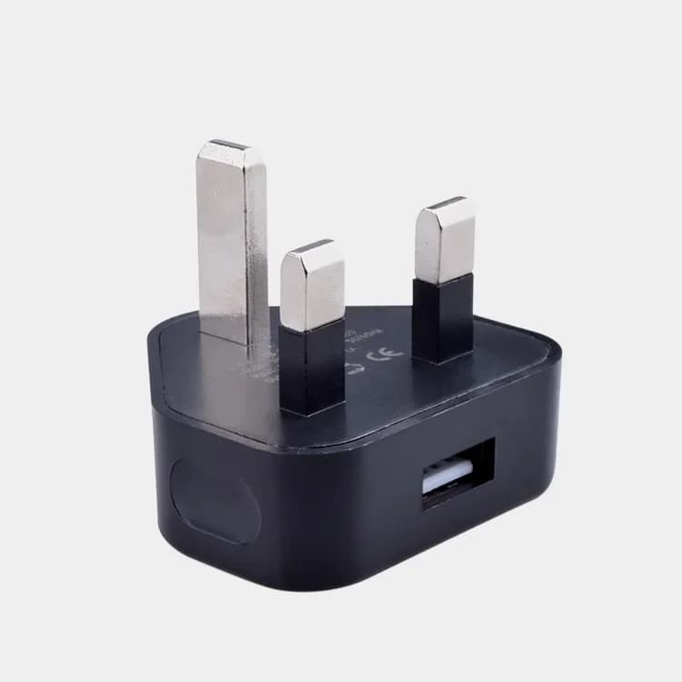 Universal 1/2/3-Port USB Charger UK Plug 3 Pin Wall Adapter with 1/2/3 Ports Travel Charging for Phone X Samsung S9 Phone Tablet