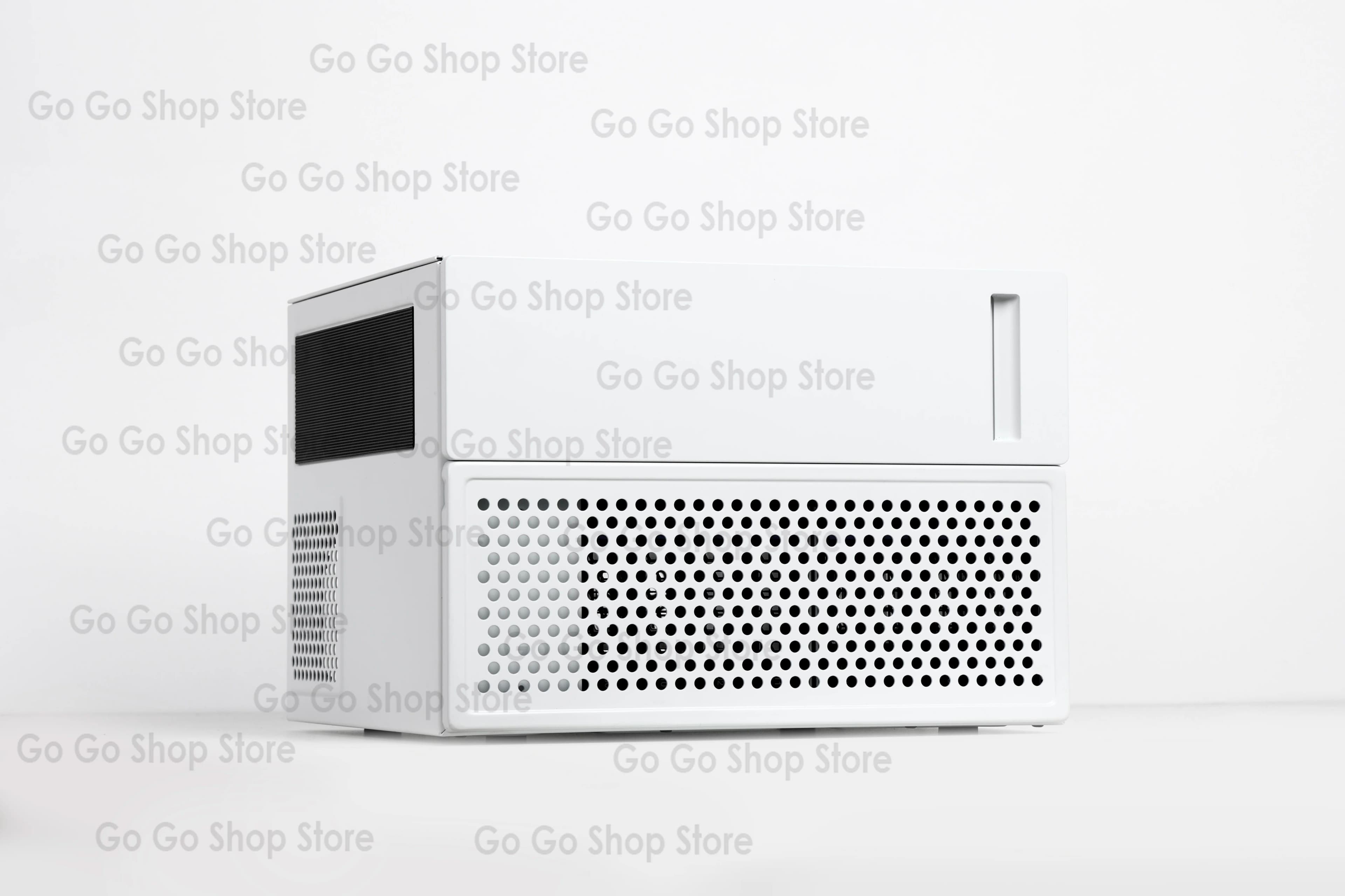 Telaio NAS/AIO desktop a 8 dischi Treasure Pro, server di archiviazione di file pcieSFX a mezza altezza della scheda madre ATX